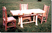 Adirondack Kitchen Table, Dining Table