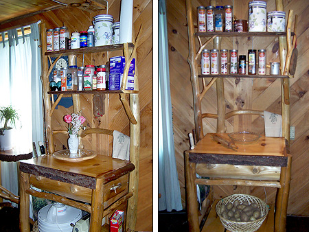 Adirondack Kitchen Furnishings