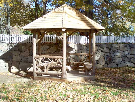 Twig Work Railings
